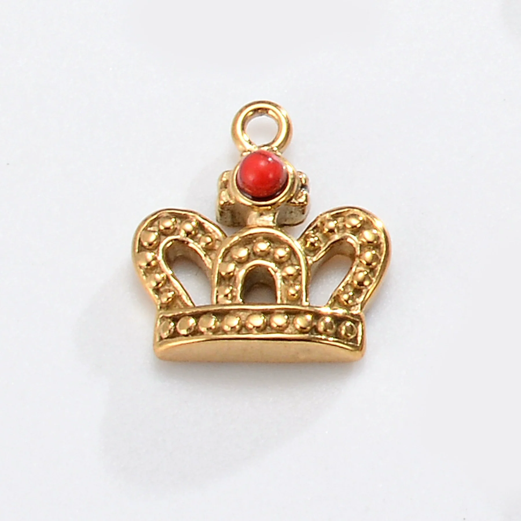 Accessories Crown Moon Love Oval Style Inlaid Natural Stone Titanium Steel Electroplating - Image 8