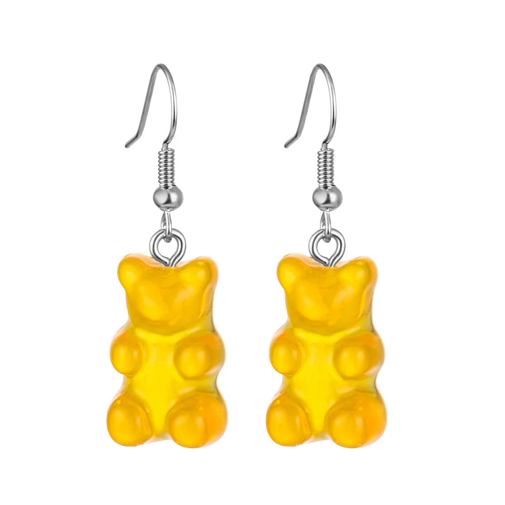 Acrylic Alloy Cute Animal Zodiac Micro Inlay Earrings - Image 19