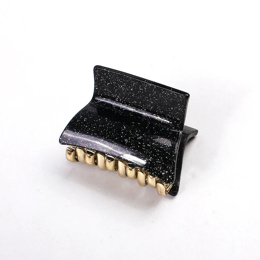 Acrylic Handmade Women's Solid Color Hair Clip - Image 10