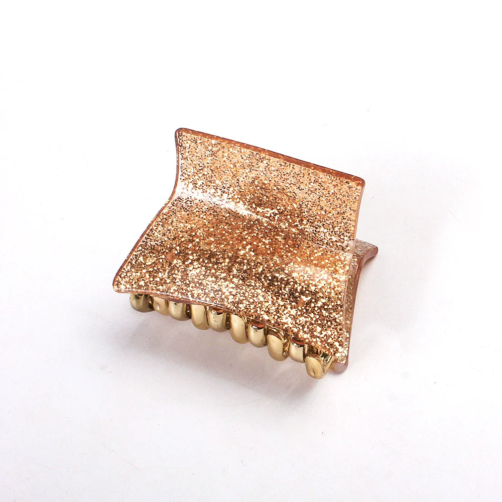 Acrylic Handmade Women's Solid Color Hair Clip - Image 11
