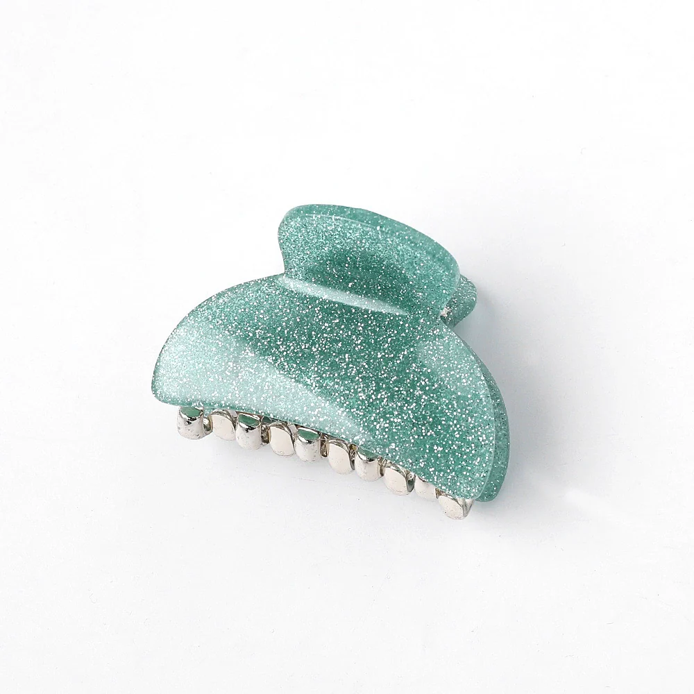 Acrylic Handmade Women's Solid Color Hair Clip - Image 16
