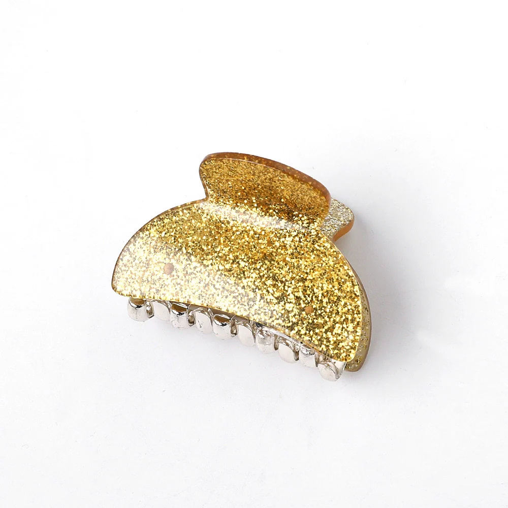 Acrylic Handmade Women's Solid Color Hair Clip - Image 17