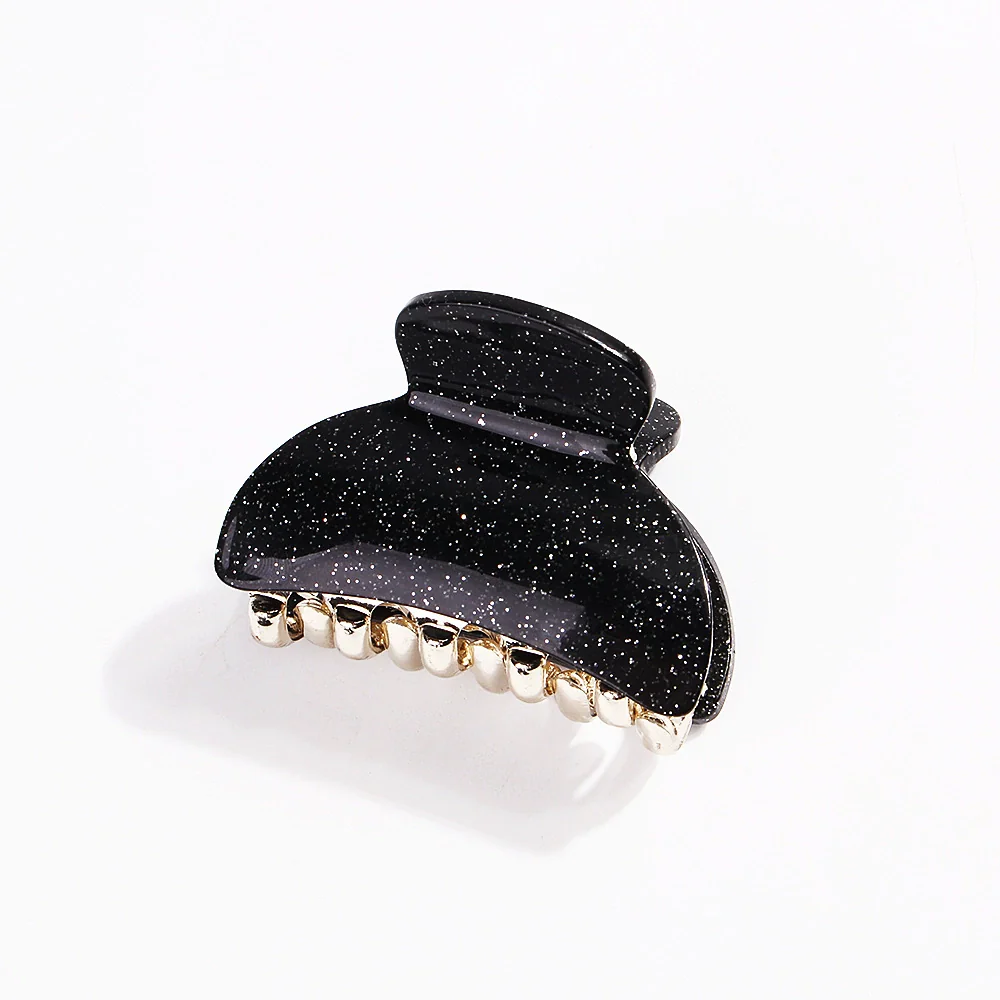 Acrylic Handmade Women's Solid Color Hair Clip - Image 6