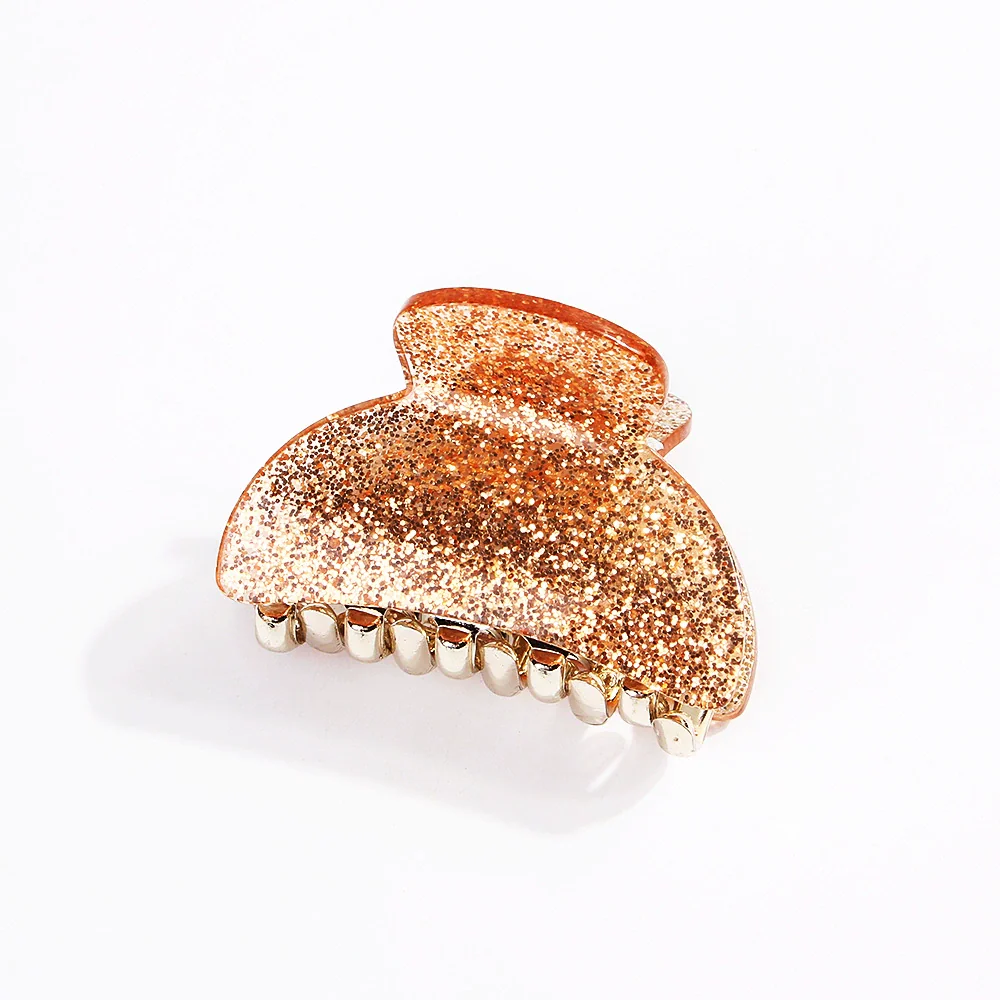 Acrylic Handmade Women's Solid Color Hair Clip - Image 7