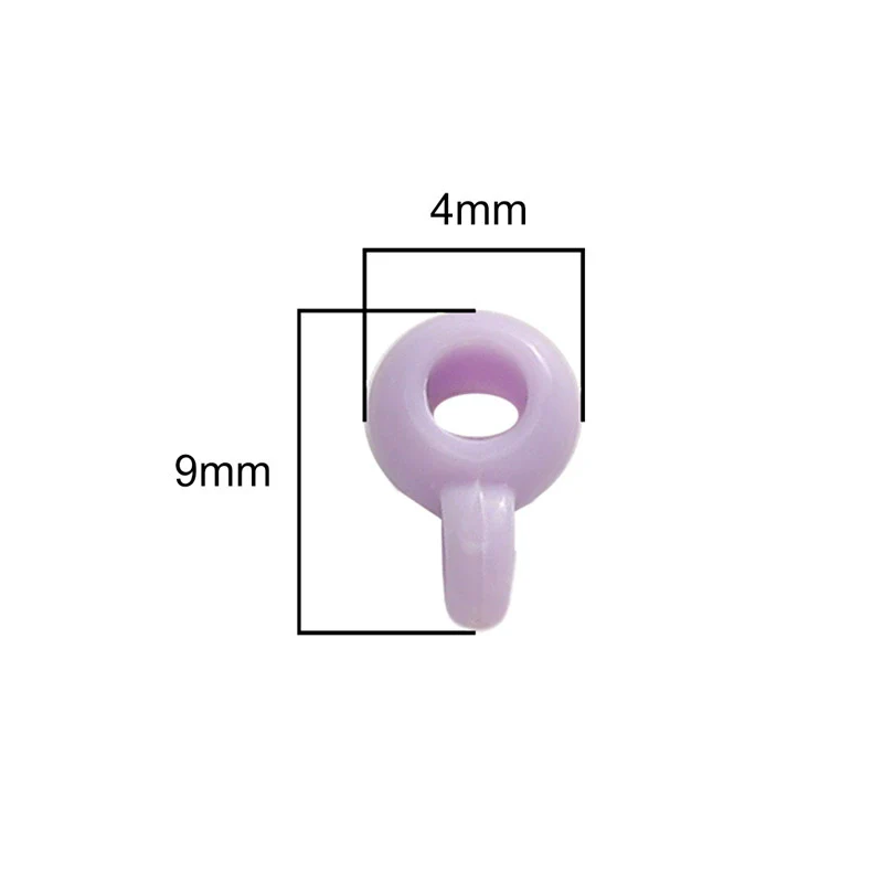 Acrylic Round Beads Handmade Jewelry Material For Earrings And Necklace - Image 3
