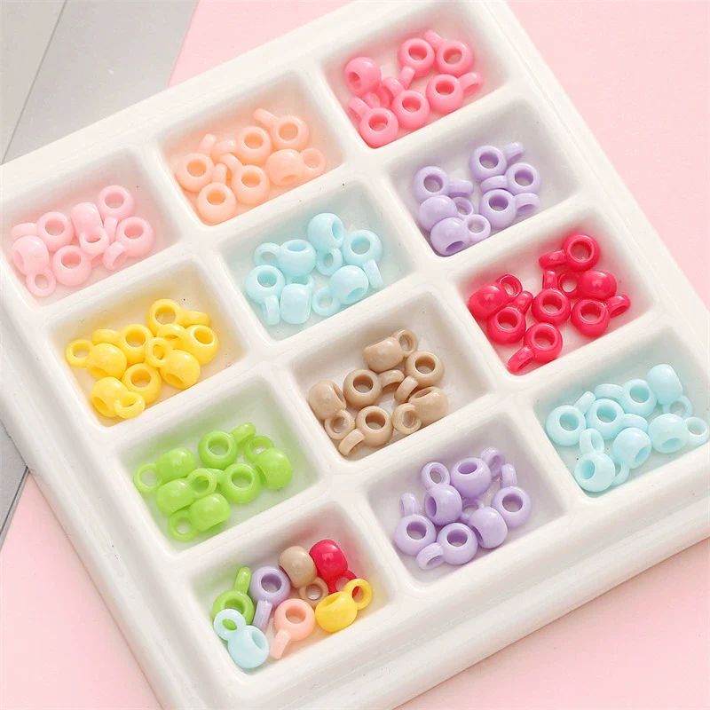 Acrylic Round Beads Handmade Jewelry Material For Earrings And Necklace - Image 4