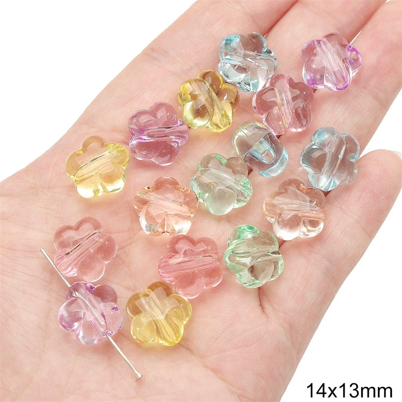 Acrylic Simple Style Fivepointed Star And Round Beads Diy Hair Ornament Accessories - Image 8