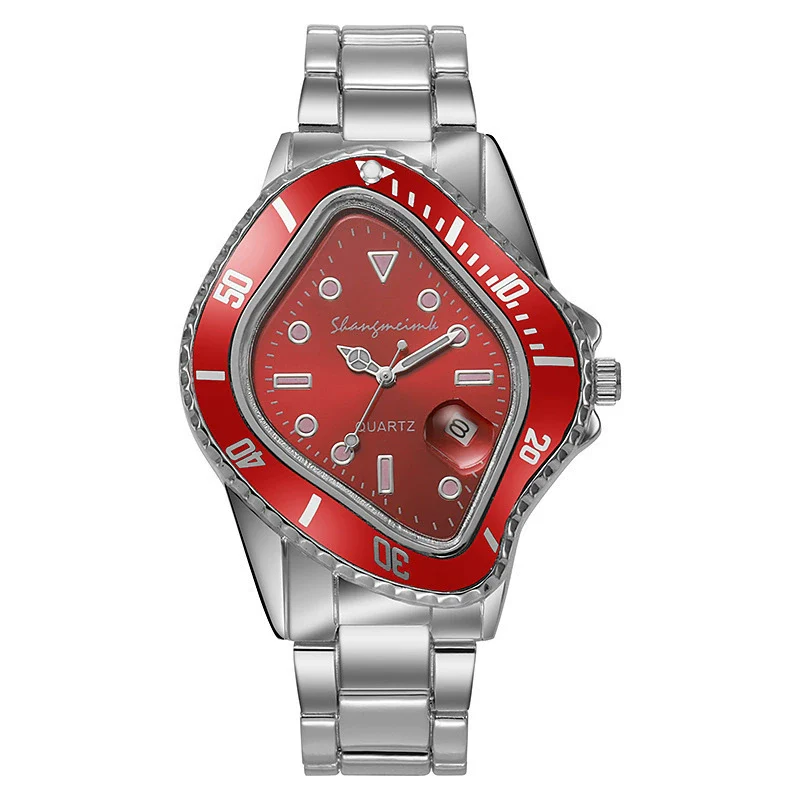 Alloy And Fine Steel Twisted Casual Waterproof Quartz Watch - Image 12