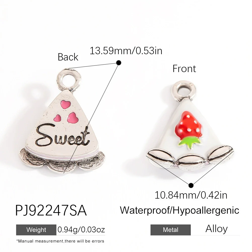 Alloy Animal Elephant Dolphin Pendant Jewelry Accessories Handmade With Electroplating Small Fresh And Cute Style - Image 6