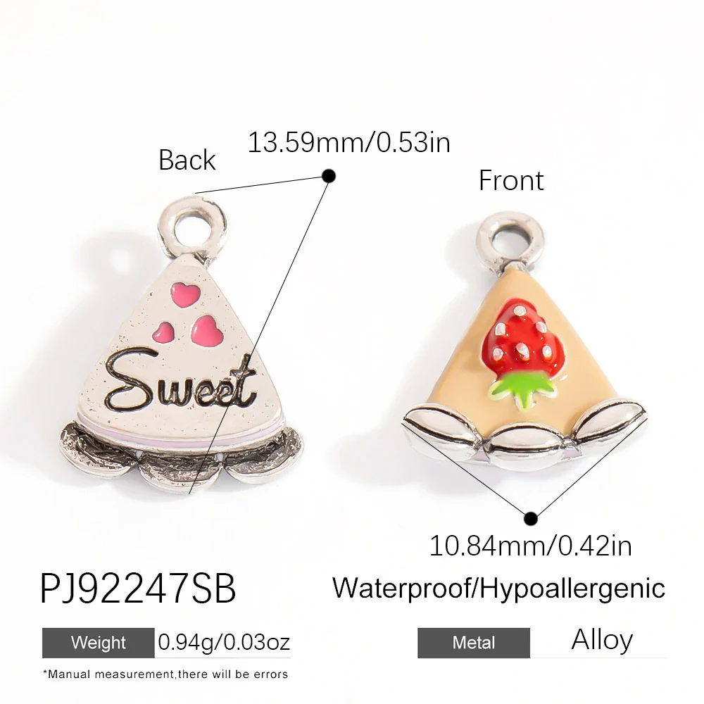 Alloy Animal Elephant Dolphin Pendant Jewelry Accessories Handmade With Electroplating Small Fresh And Cute Style - Image 7