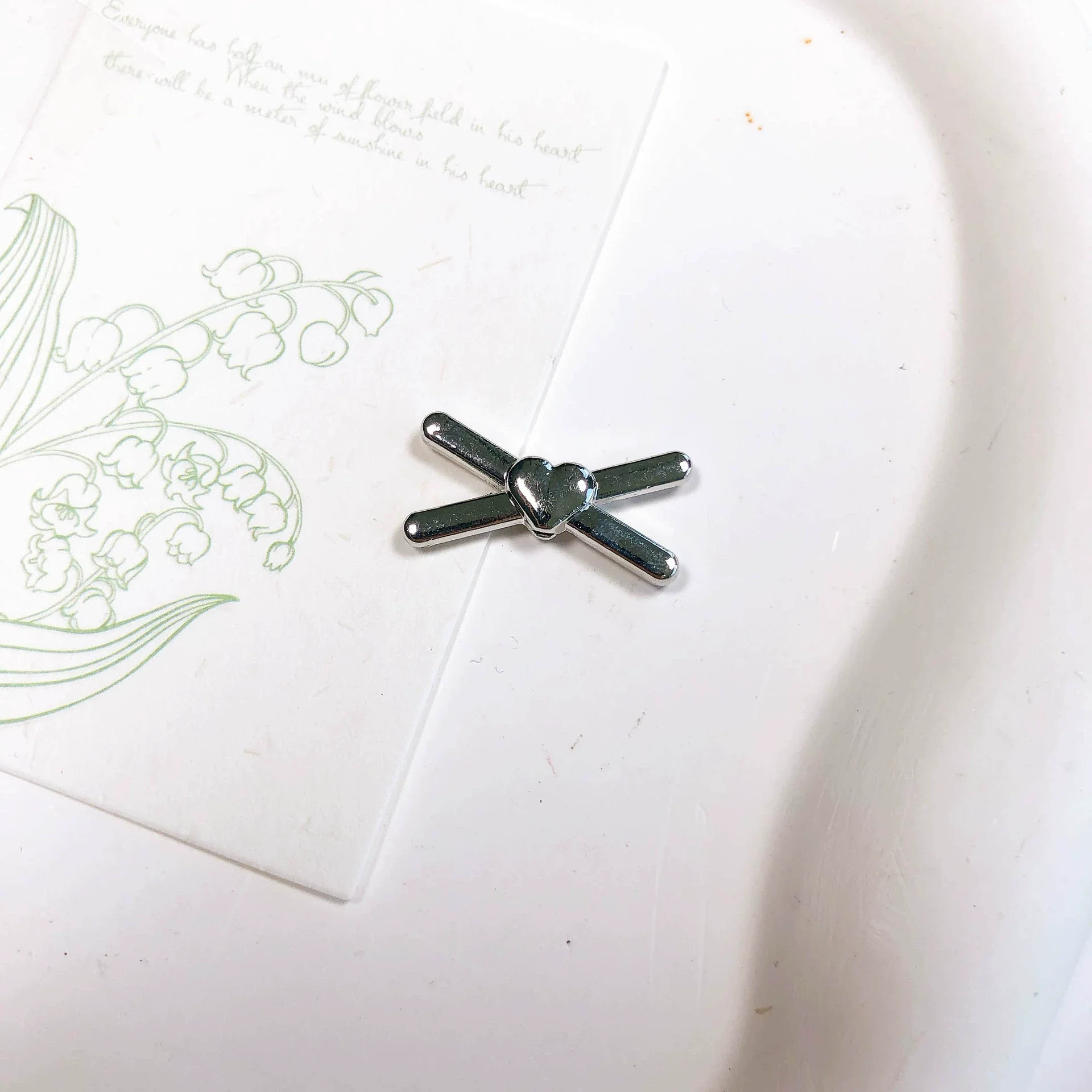 Alloy Bow Hair Accessories Hairpin Love Style Jewelry Accessories - Image 7