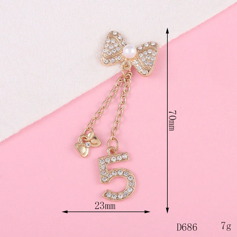 Alloy Bow Tie Pattern Mobile Phone Case Tassel Pendant Jewelry Accessories Electroplating - Image 8