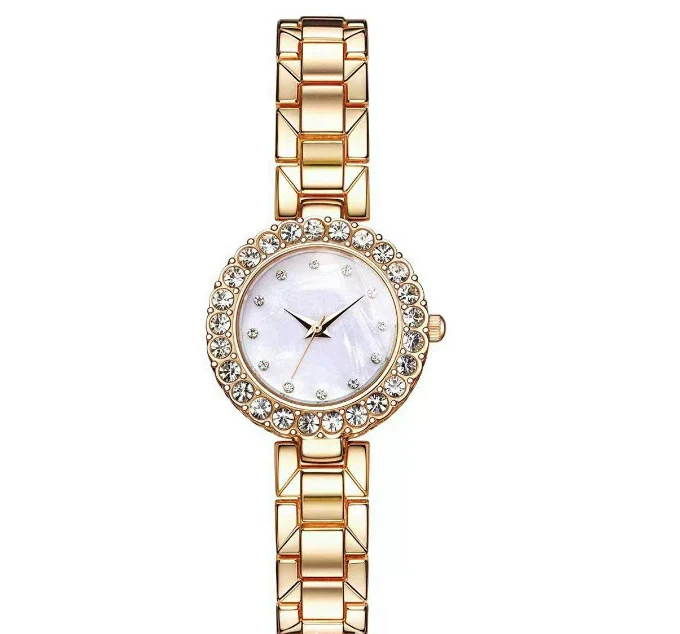 Alloy Bracelet Rhinestone Twopiece Fashion Watches For Men And Women Students - Image 8