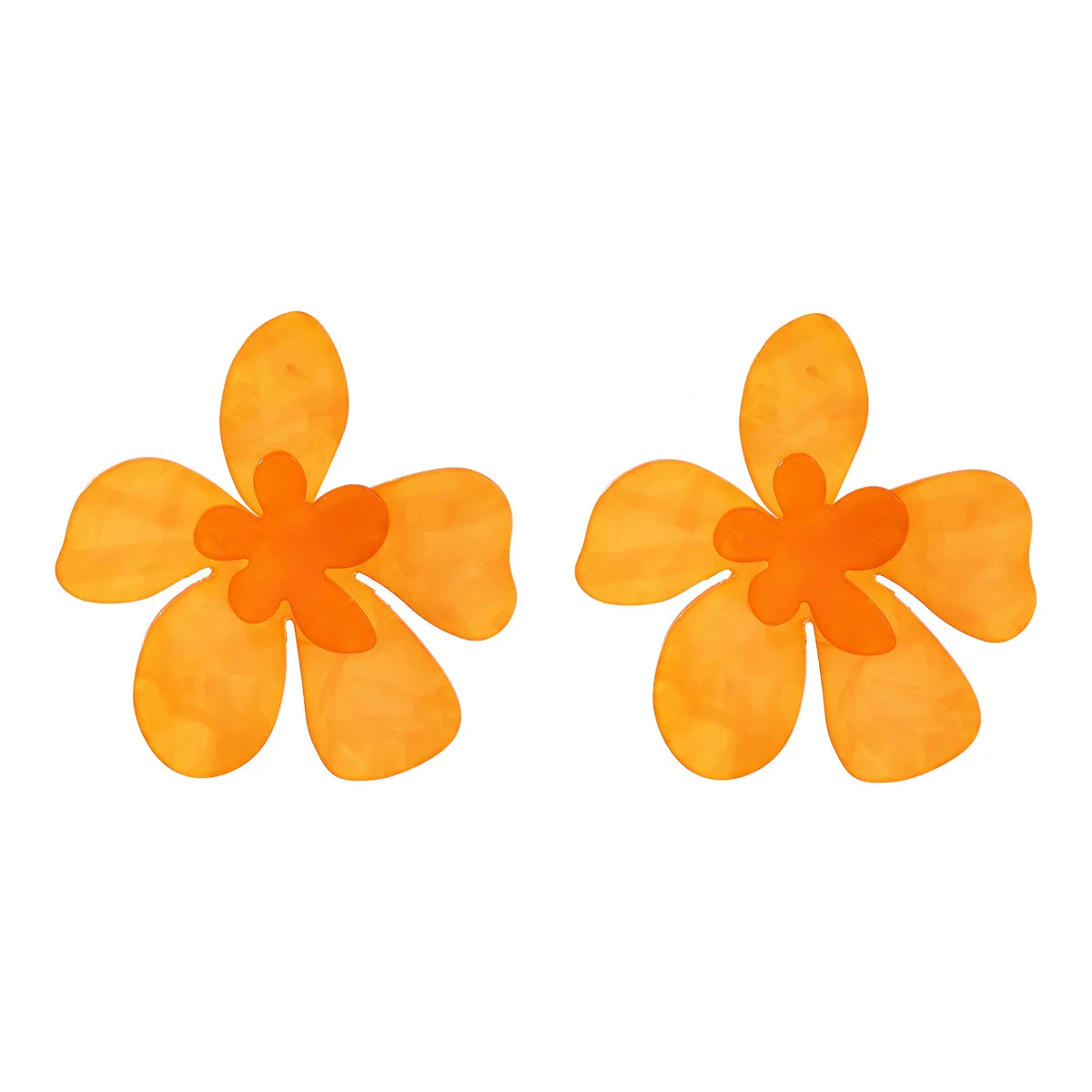 Alloy Butterfly Earrings With Electroplating And Metal Texture Cold Style For Female - Image 13