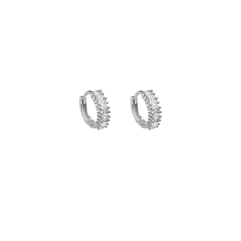 Alloy Circle Ear Buckle Women's Animal Zodiac Pattern Electroplated Ear Jewelry - Image 5