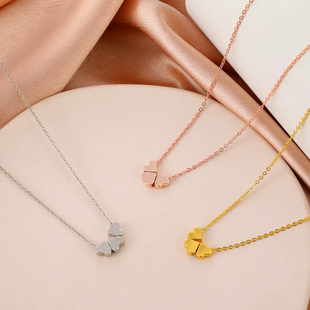 Alloy Clavicle Chain Simple Style Electroplating Women's Necklace
