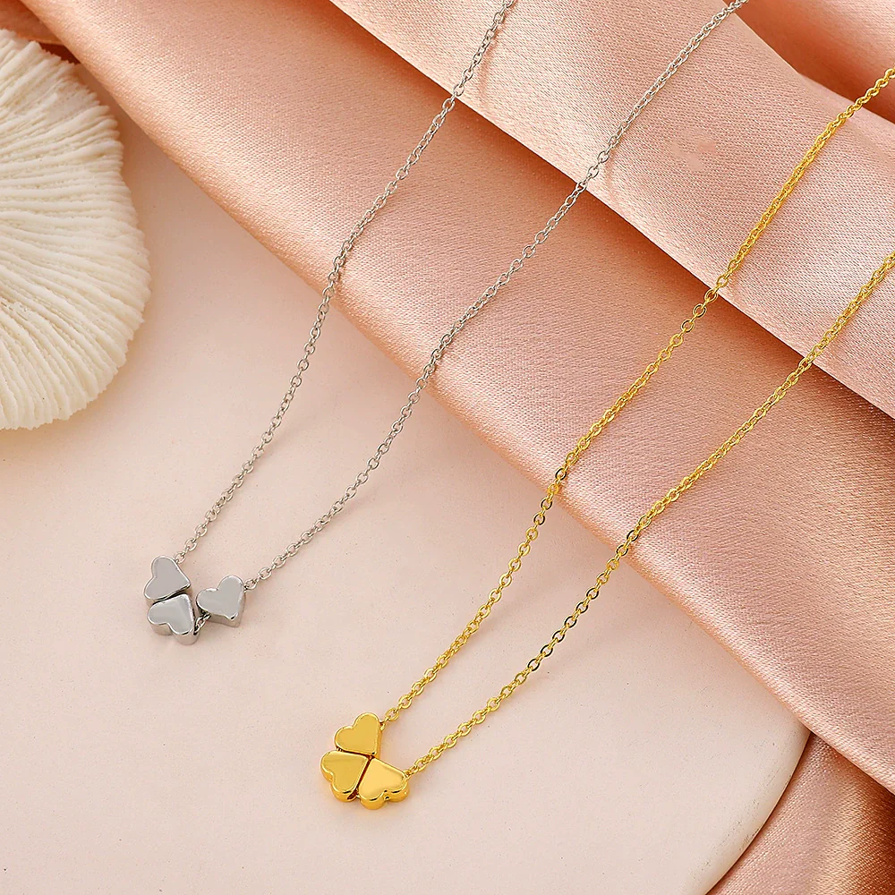 Alloy Clavicle Chain Simple Style Electroplating Women's Necklace - Image 3