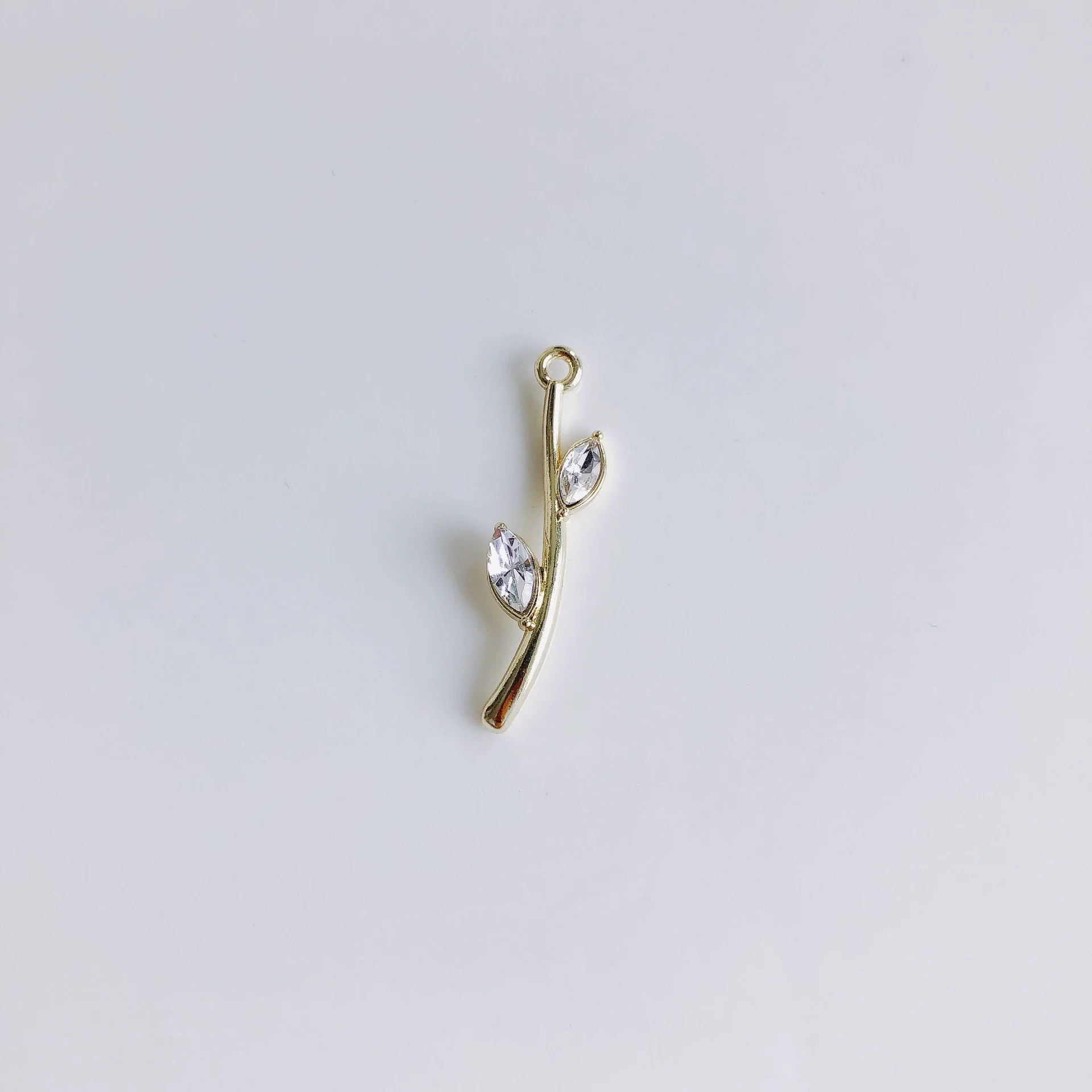 Alloy Electroplated Fresh Asymmetric Onepiece Lollipop Branch Earrings Jewelry Accessories - Image 10
