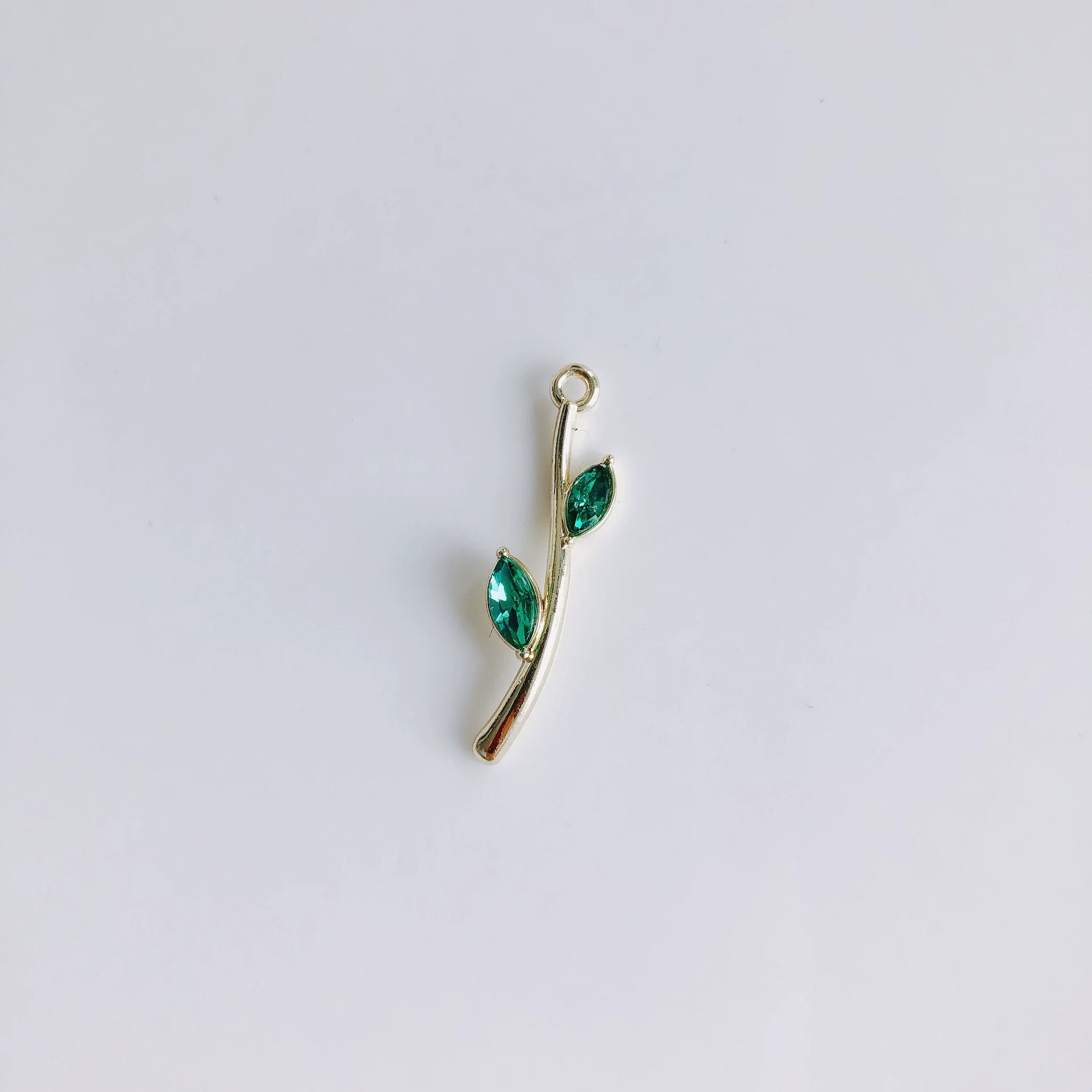 Alloy Electroplated Fresh Asymmetric Onepiece Lollipop Branch Earrings Jewelry Accessories - Image 9
