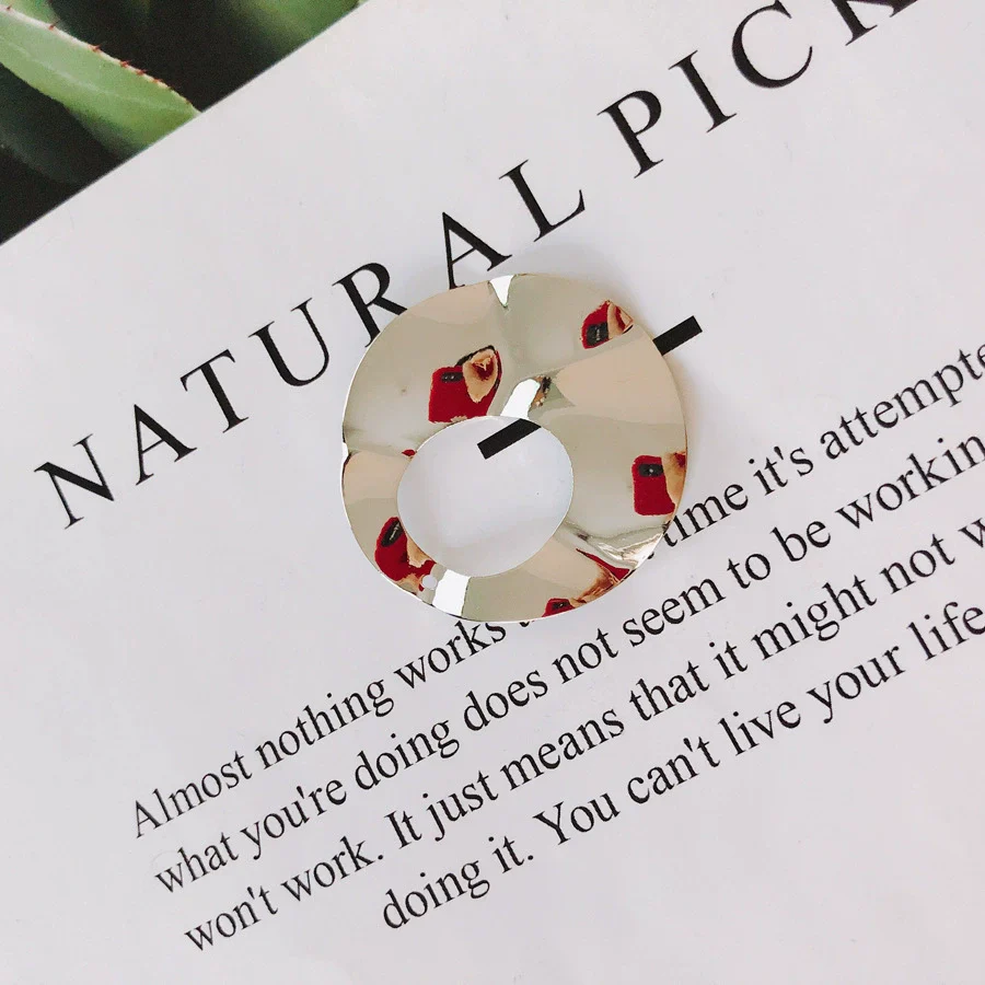 Alloy Electroplating Geometric Round Jewelry Accessories Earrings Pendant - Image 19