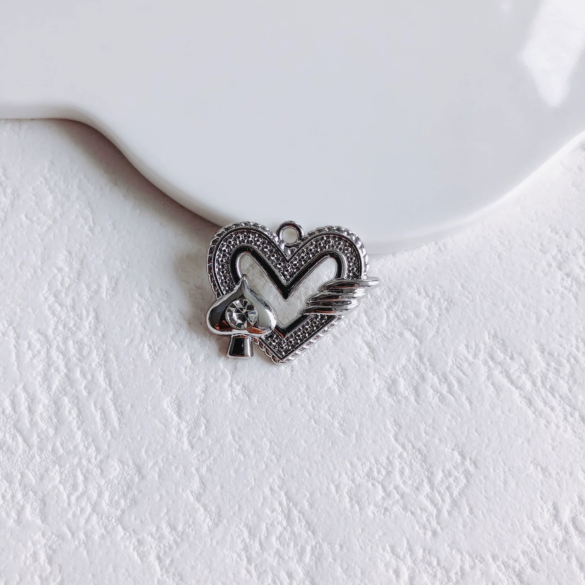 Alloy Environmental Protection Style Earrings Necklace Hair Accessories Wholesale Material - Image 10