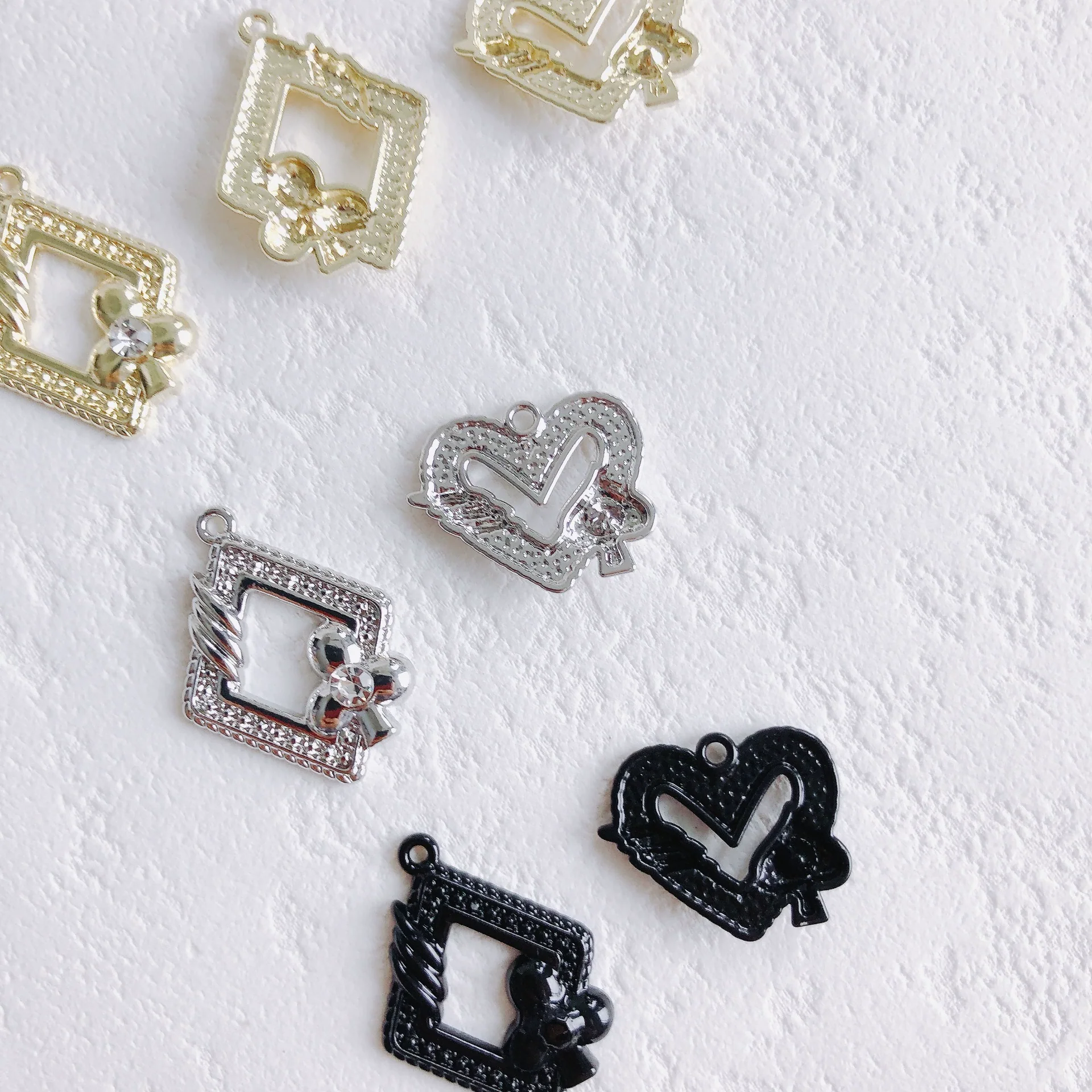 Alloy Environmental Protection Style Earrings Necklace Hair Accessories Wholesale Material - Image 2