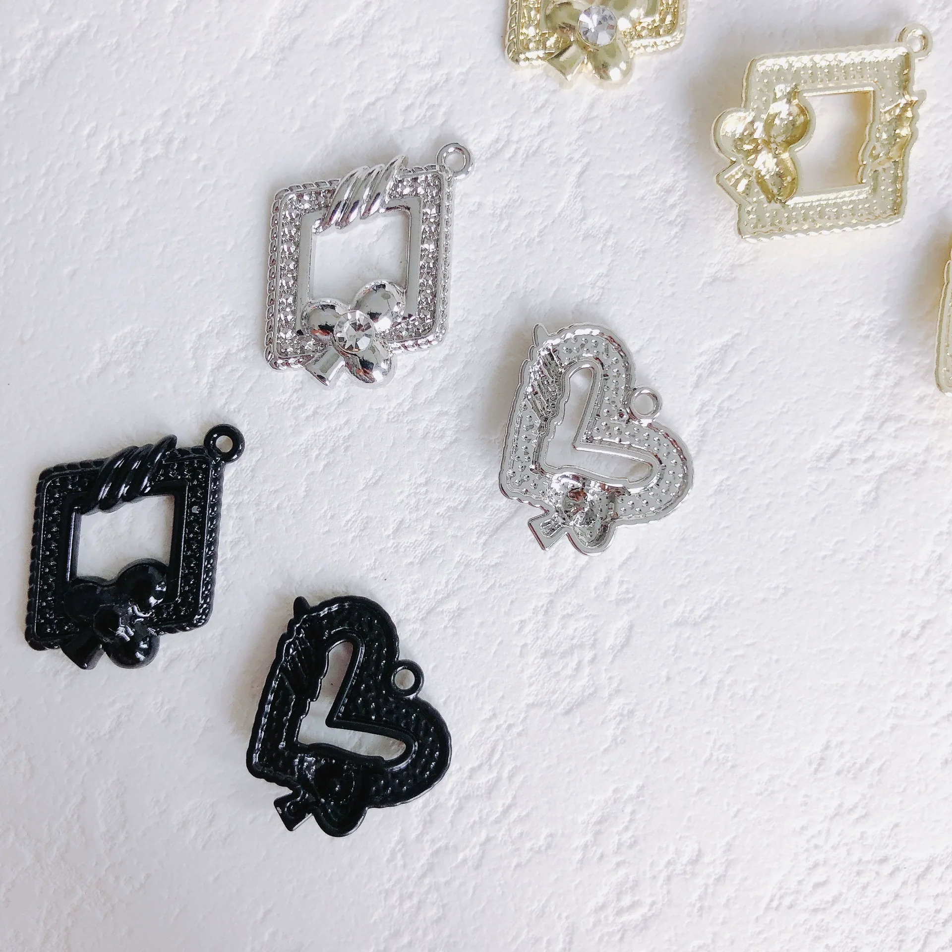 Alloy Environmental Protection Style Earrings Necklace Hair Accessories Wholesale Material - Image 4