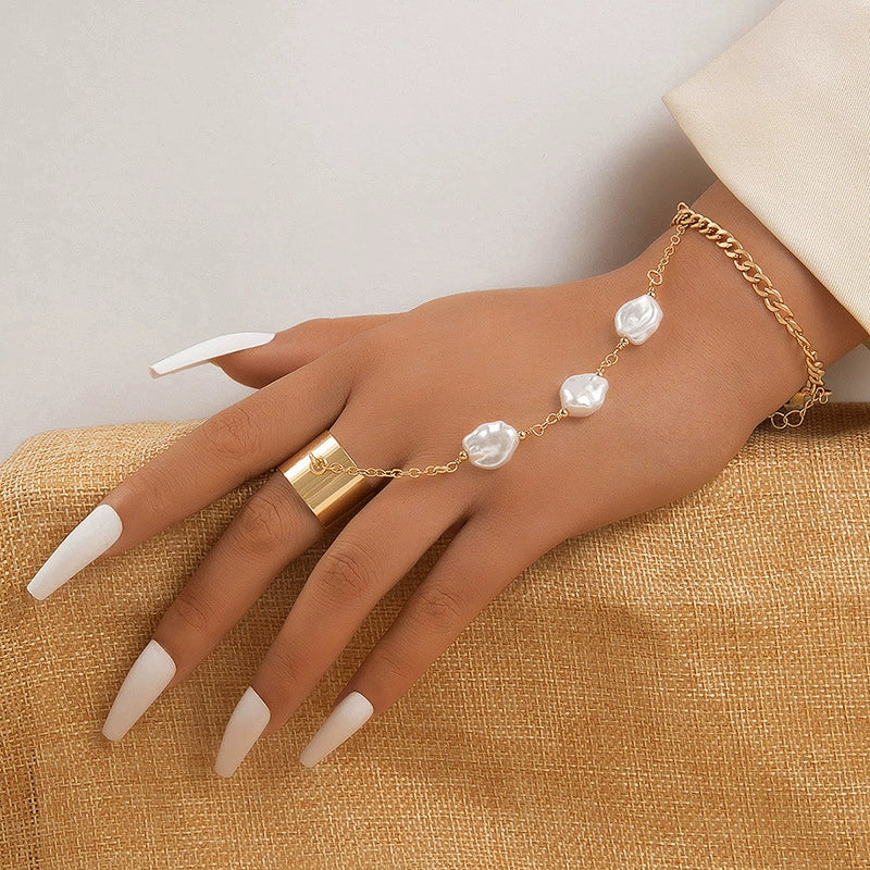 Alloy Fashion Geometric Cut Out Carved Ring Jewelry - Image 13