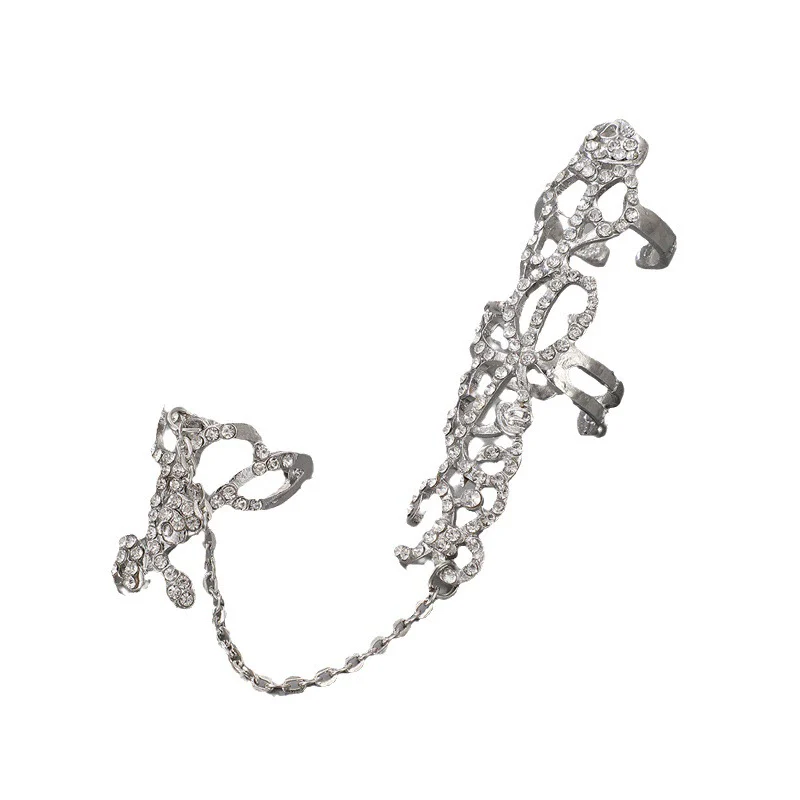 Alloy Fashion Geometric Cut Out Carved Ring Jewelry - Image 5