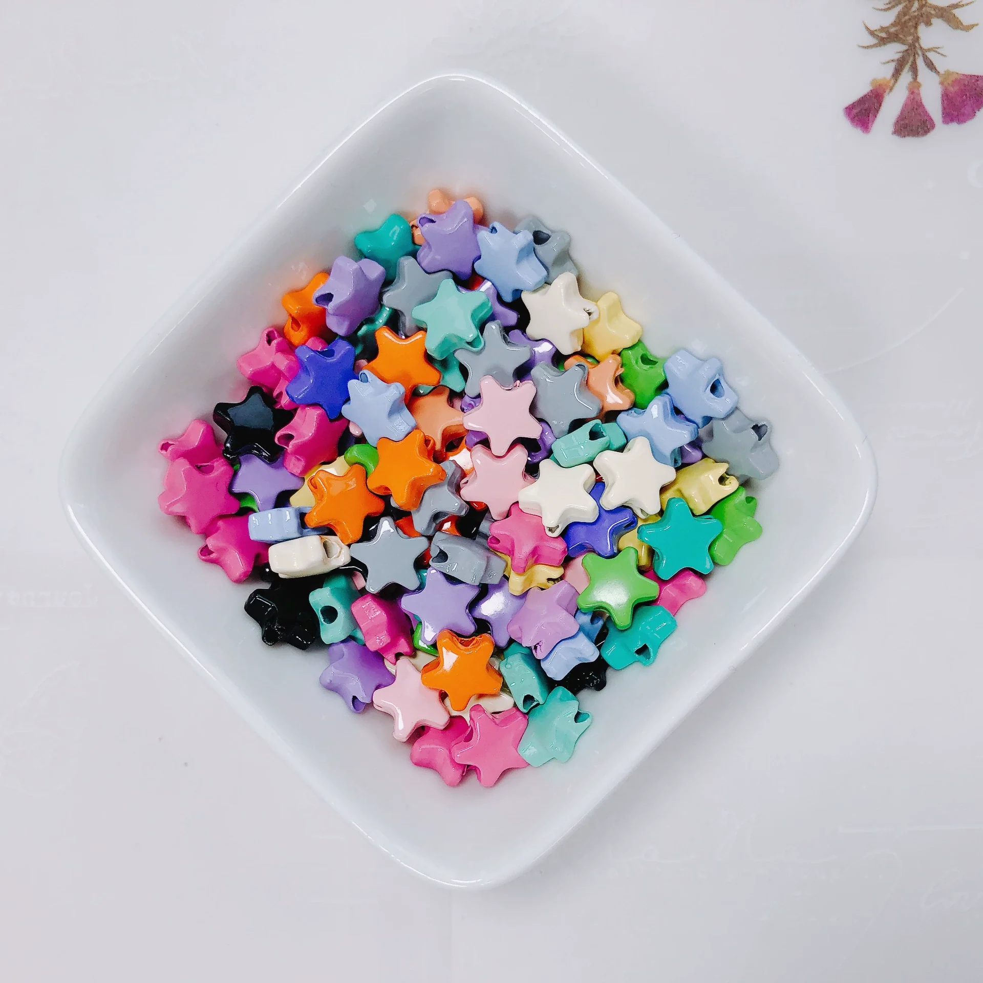 Alloy Fivepointed Star Straight Hole Environmental Protection Handmade Jewelry And Hair Accessories - Image 20