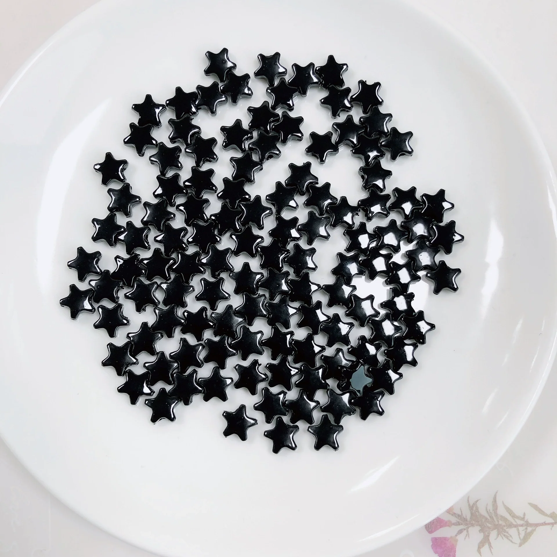 Alloy Fivepointed Star Straight Hole Environmental Protection Handmade Jewelry And Hair Accessories - Image 7