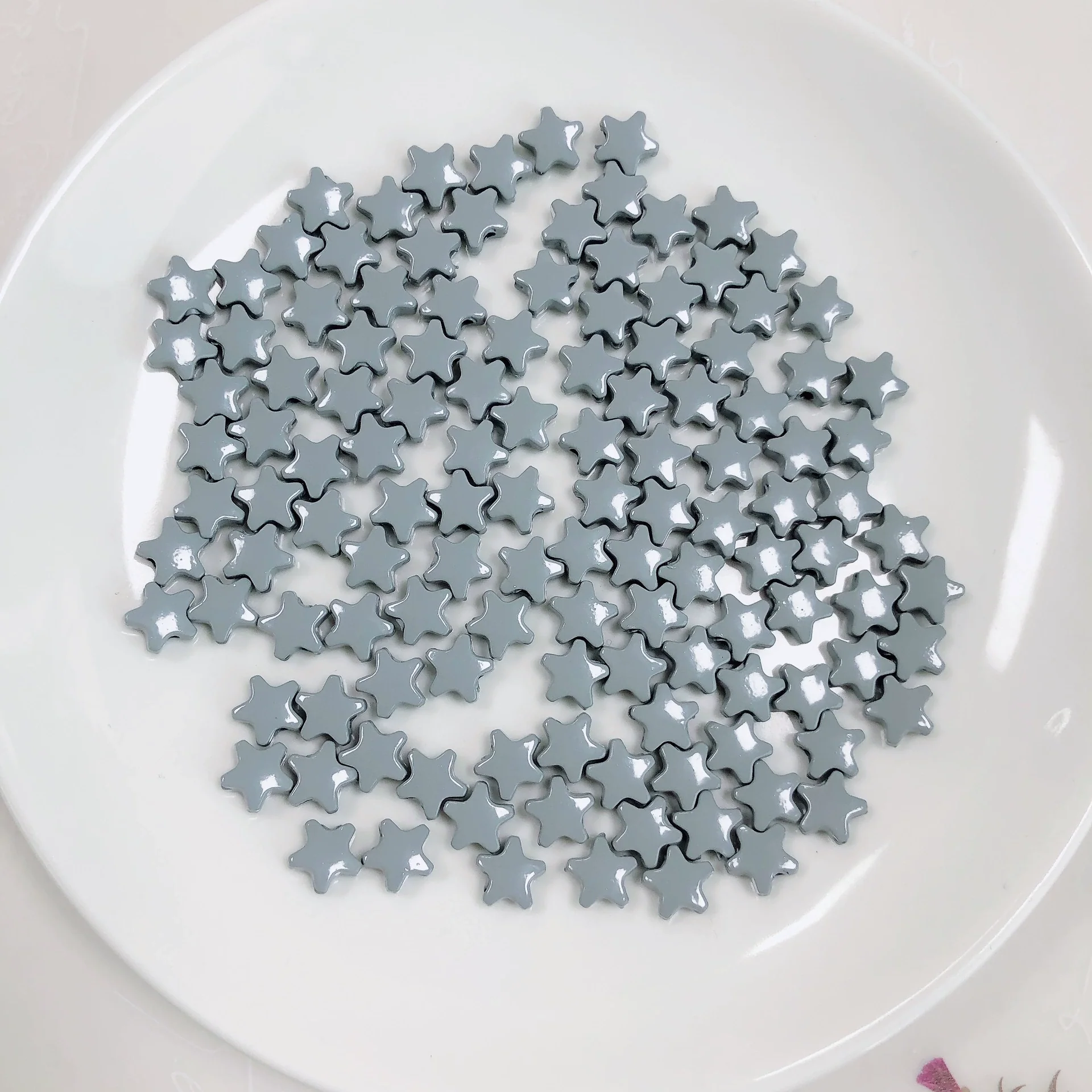 Alloy Fivepointed Star Straight Hole Environmental Protection Handmade Jewelry And Hair Accessories - Image 8