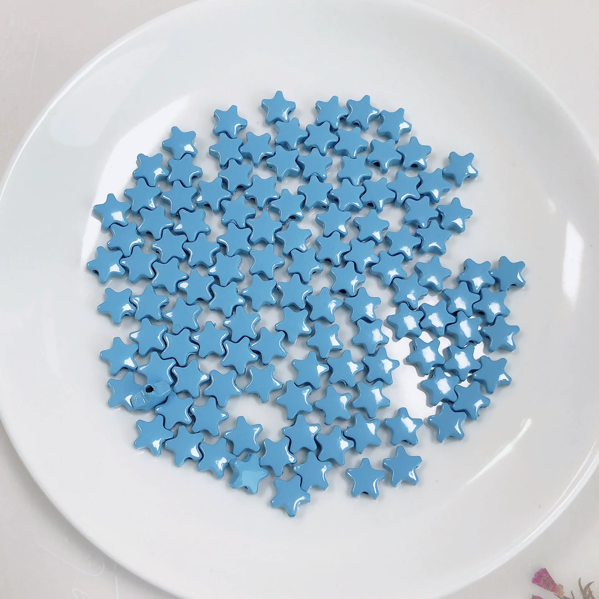 Alloy Fivepointed Star Straight Hole Environmental Protection Handmade Jewelry And Hair Accessories - Image 9