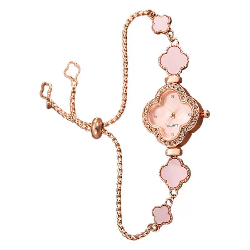 Alloy Fourleaf Clover Women's Bracelet Watch Light Luxury Fashion New Style - Image 5