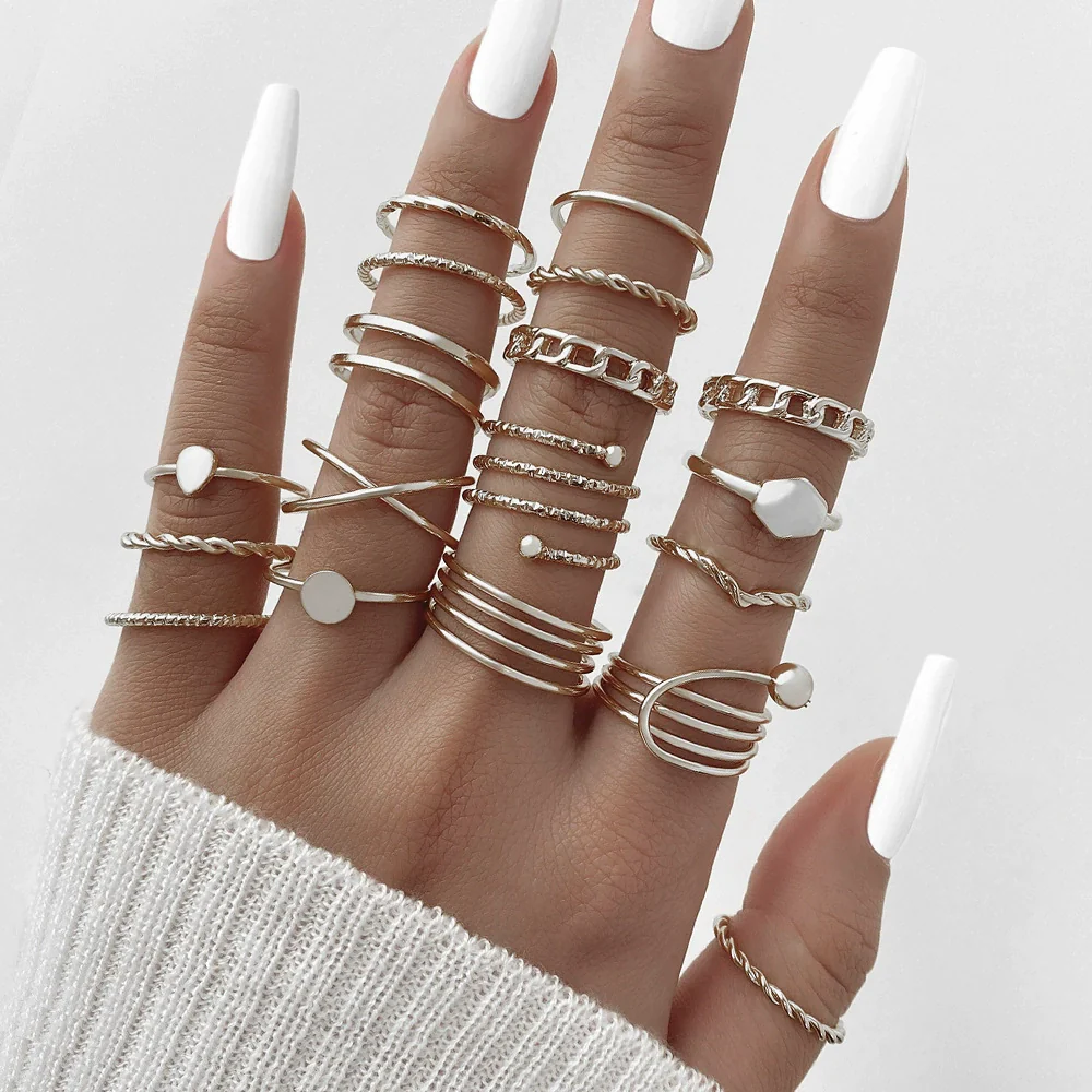Alloy Geometric Black Butterfly Diamond Pearl Ring Dripping Oil Highend Unisex - Image 13