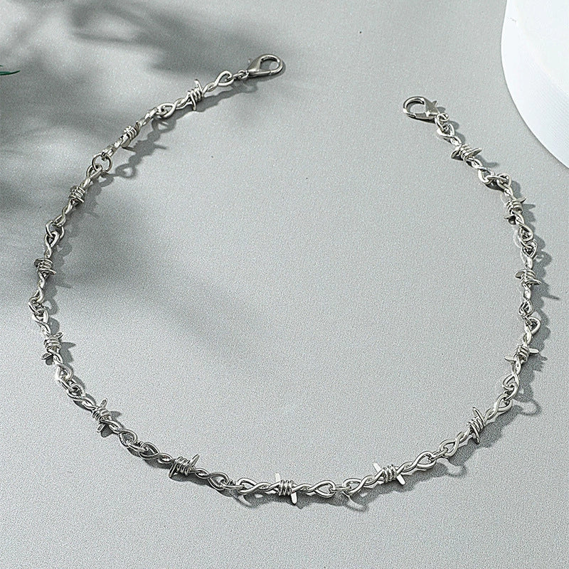Alloy Geometric Electroplated Necklaces Unisex Jewelry - Image 6