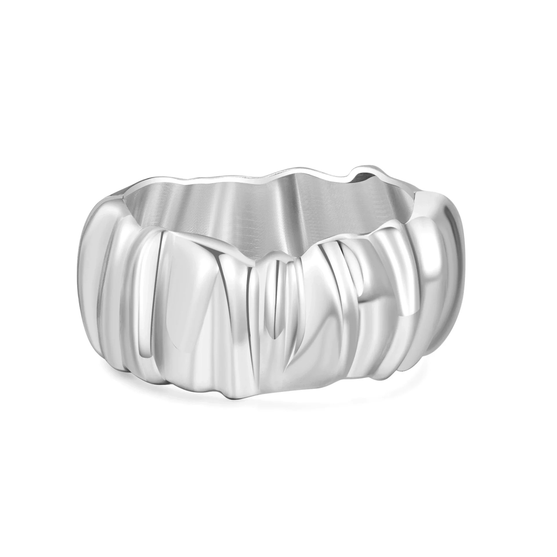 Alloy Geometric Electroplating Water Drop Glossy Asymmetric Spring Opening Unisex Bracelet - Image 24