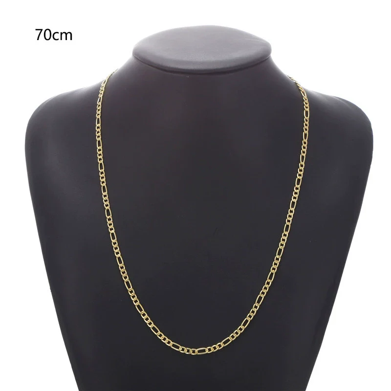 Alloy Geometric Nk Chain Necklace Jewelry Electroplating For Men And Women - Image 10