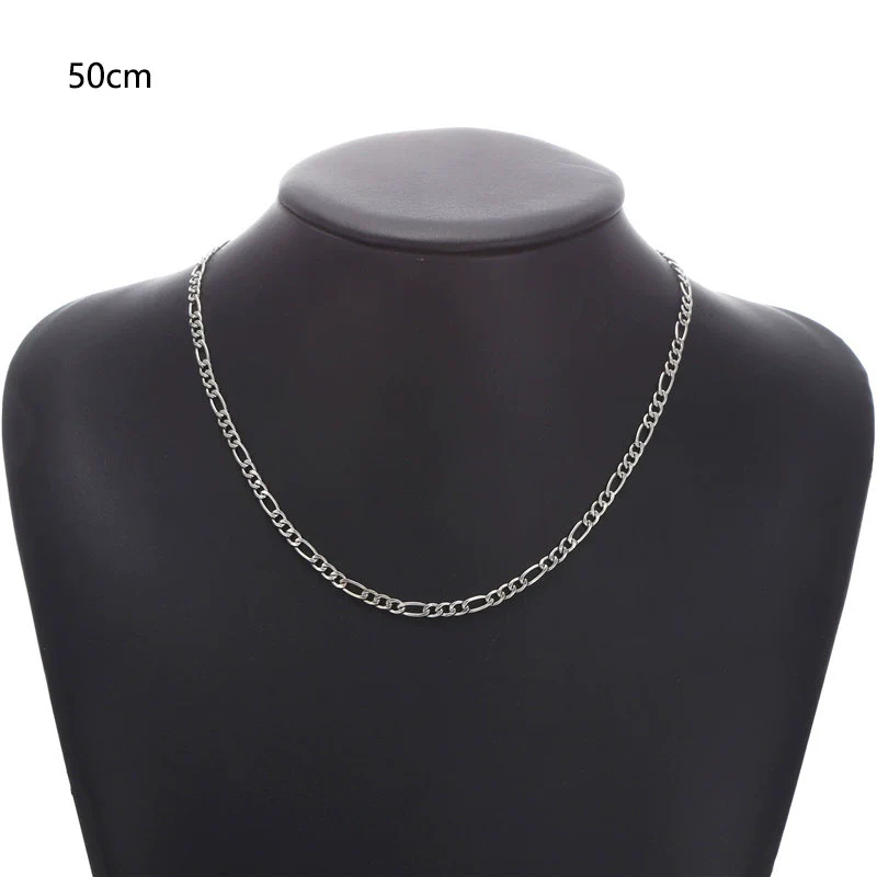 Alloy Geometric Nk Chain Necklace Jewelry Electroplating For Men And Women - Image 12