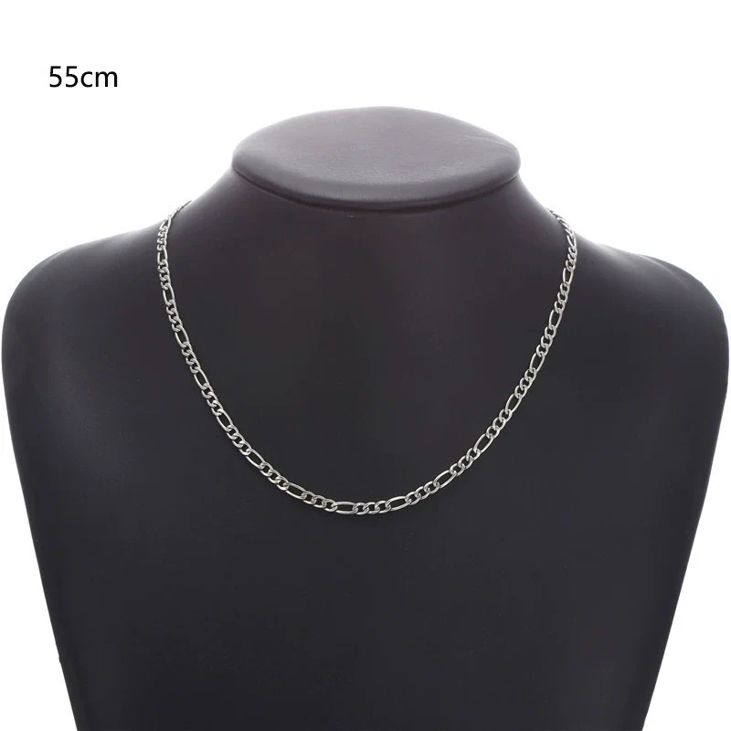 Alloy Geometric Nk Chain Necklace Jewelry Electroplating For Men And Women - Image 13