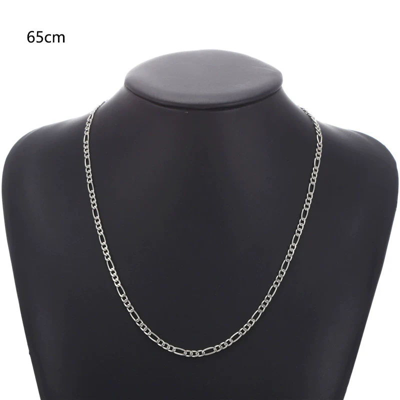 Alloy Geometric Nk Chain Necklace Jewelry Electroplating For Men And Women - Image 15