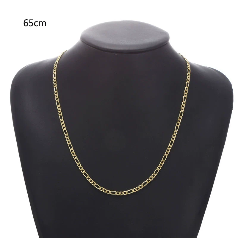 Alloy Geometric Nk Chain Necklace Jewelry Electroplating For Men And Women - Image 9