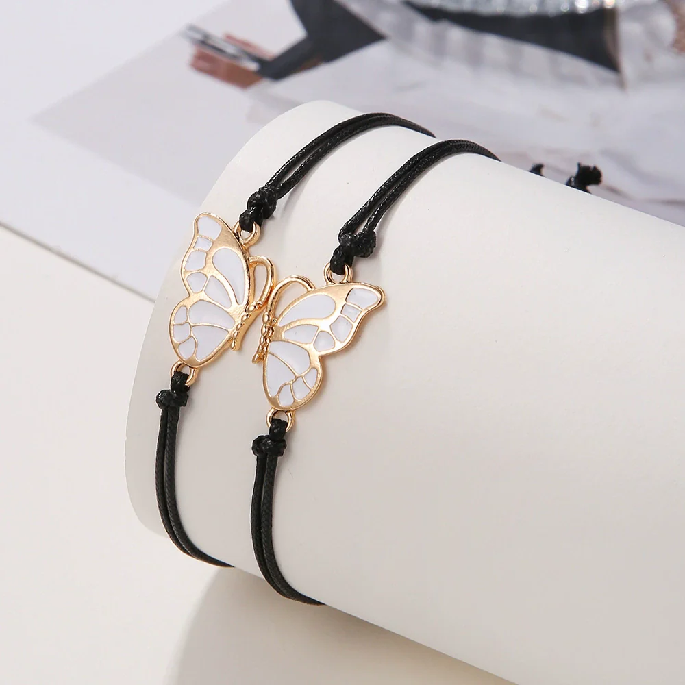 Alloy Handmade Geometric Friendship Bracelet Suit For Unisex - Image 3
