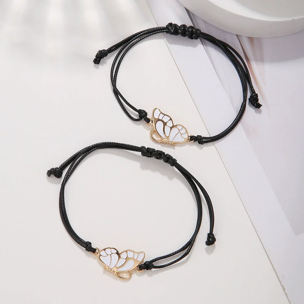 Alloy Handmade Geometric Friendship Bracelet Suit For Unisex - Image 4