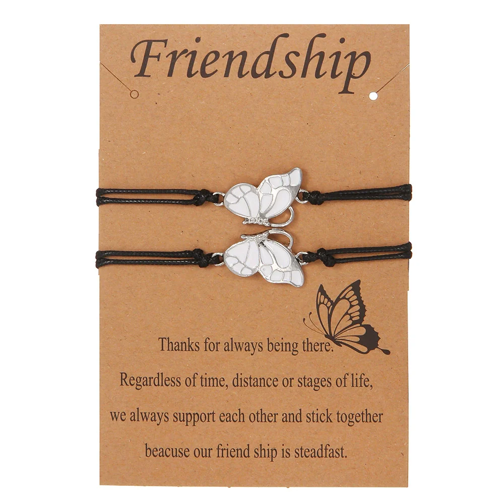 Alloy Handmade Geometric Friendship Bracelet Suit For Unisex - Image 7