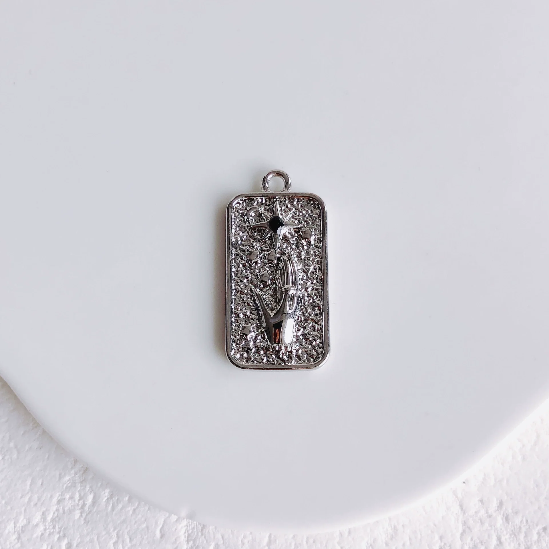 Alloy Handmade Jewelry Accessories With Moon Bear Shape Electroplated - Image 13