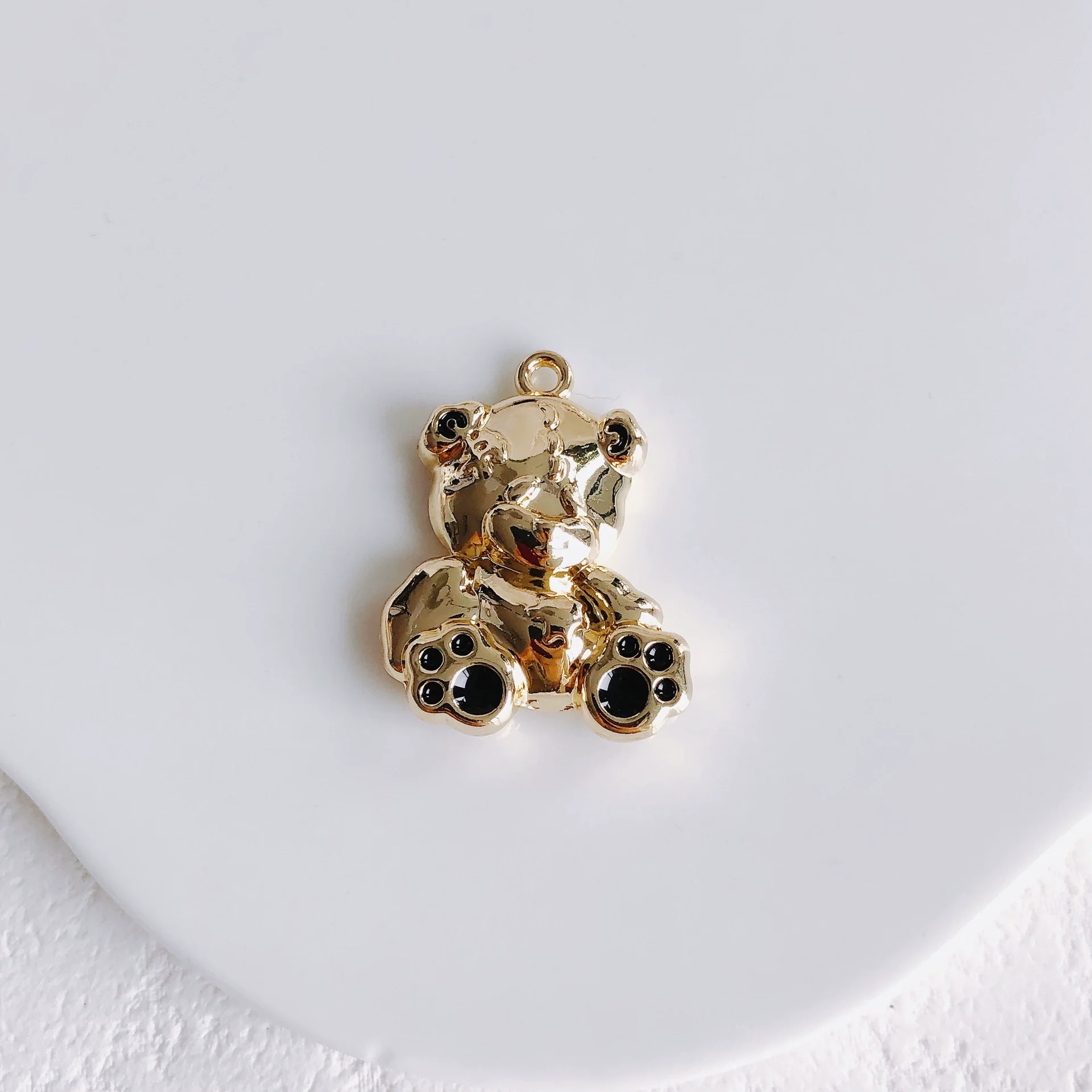 Alloy Handmade Jewelry Accessories With Moon Bear Shape Electroplated - Image 14