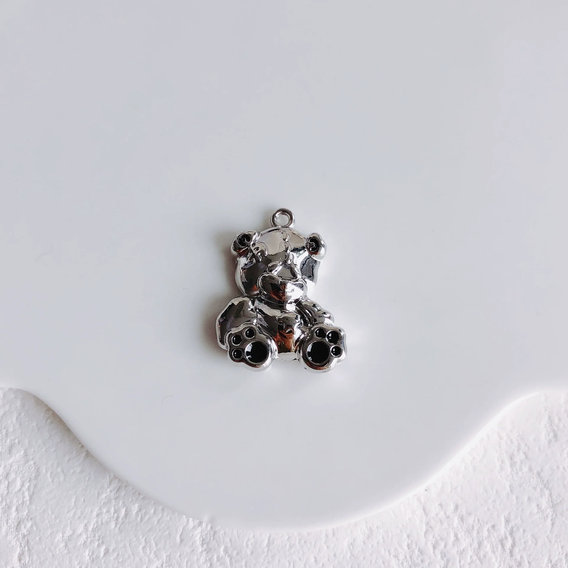 Alloy Handmade Jewelry Accessories With Moon Bear Shape Electroplated - Image 15