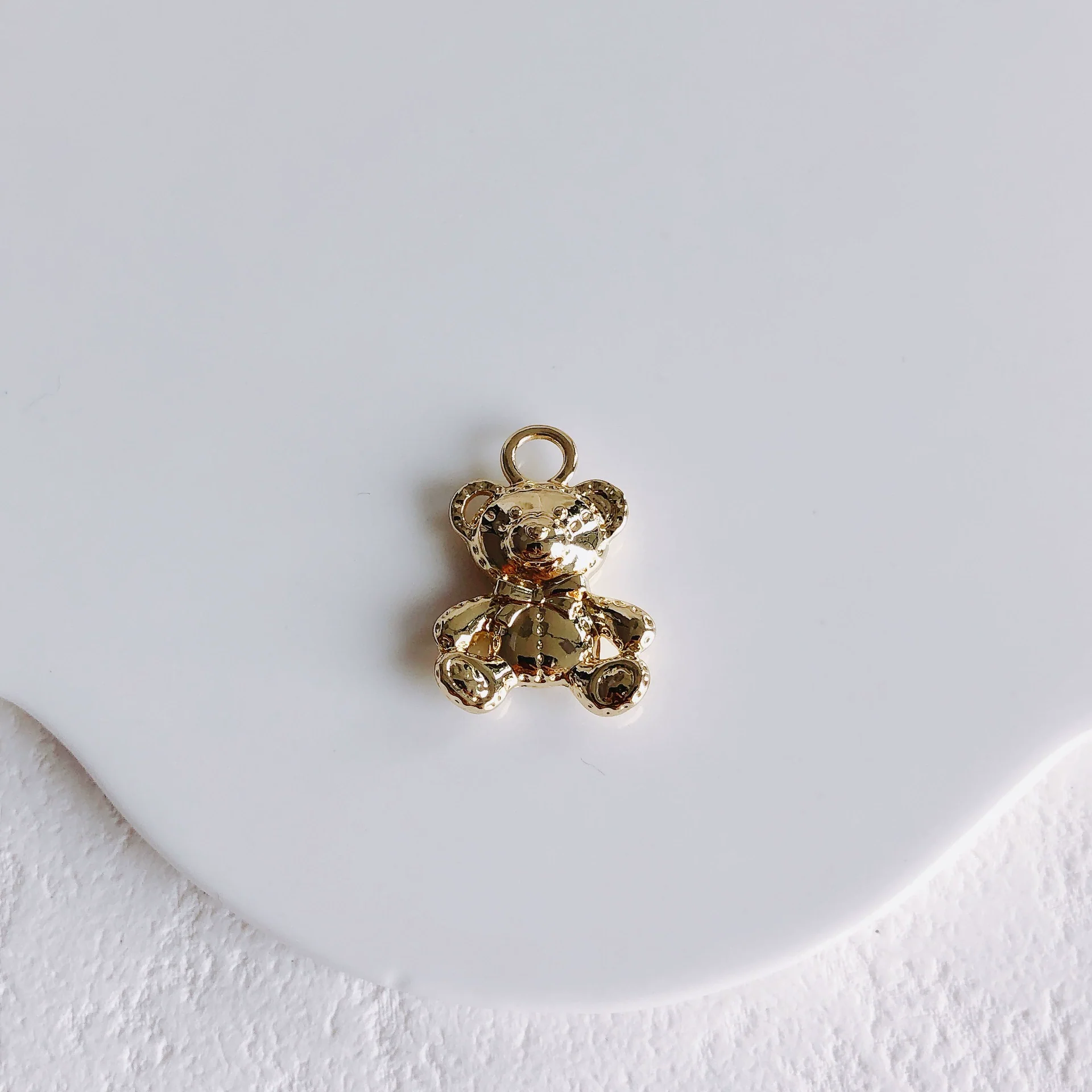 Alloy Handmade Jewelry Accessories With Moon Bear Shape Electroplated - Image 16