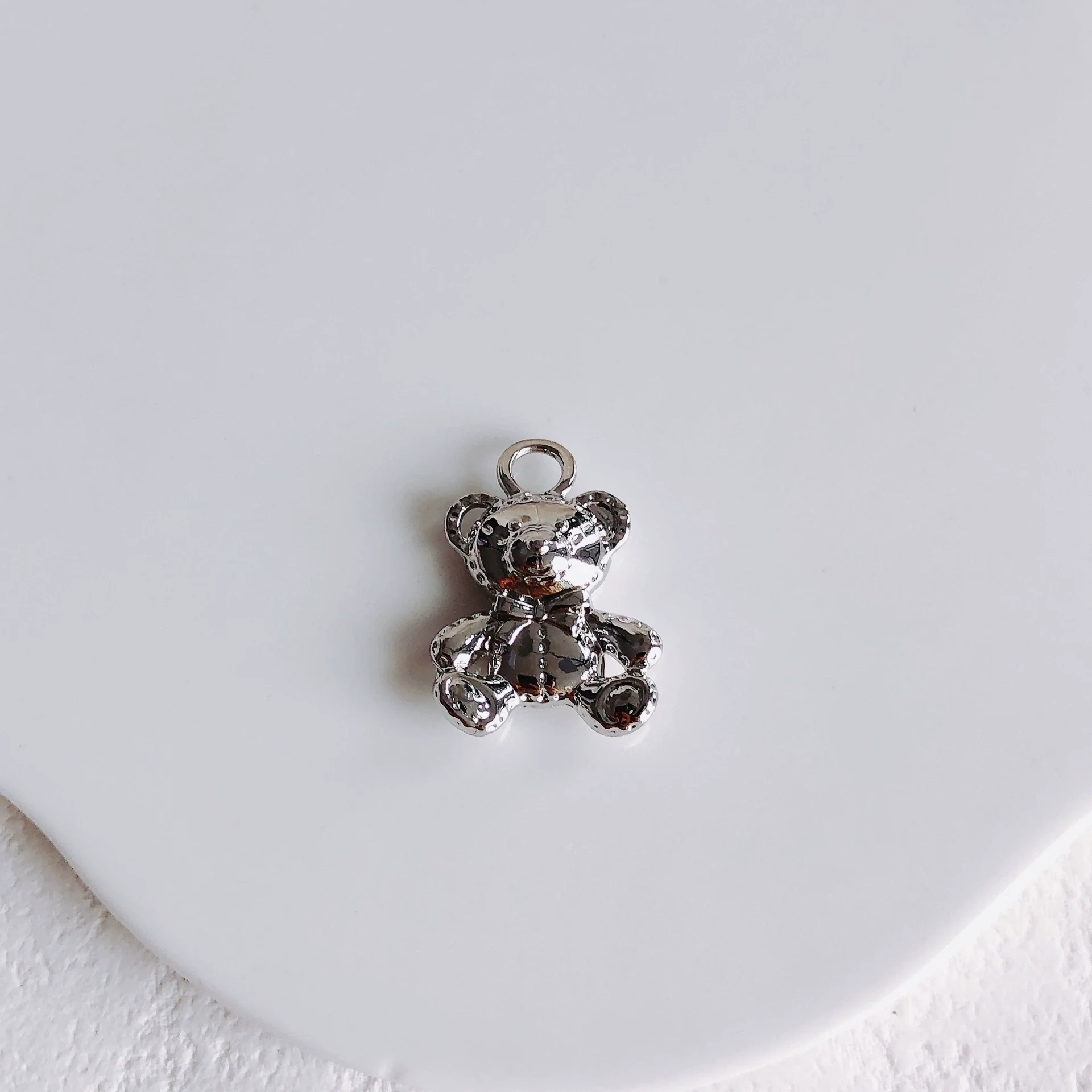 Alloy Handmade Jewelry Accessories With Moon Bear Shape Electroplated - Image 17